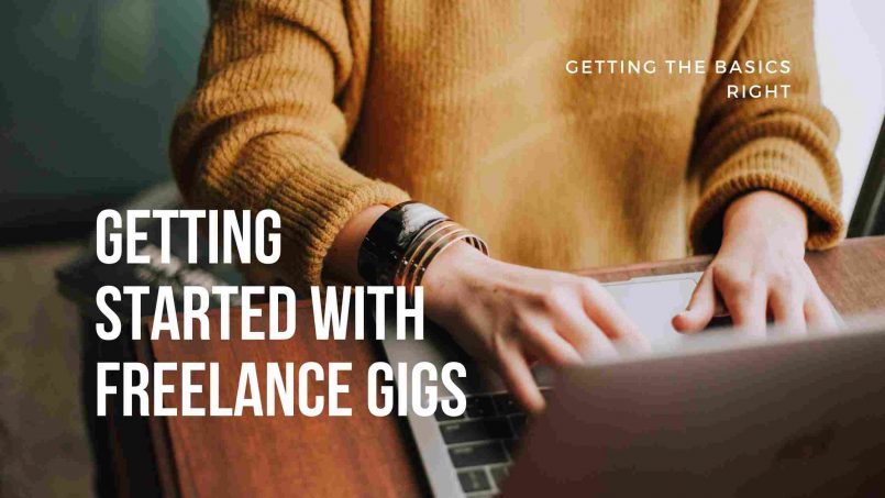 getting started with freelance gigs