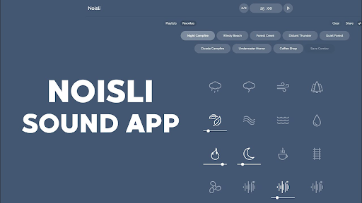 Productivity Tool - Noisli