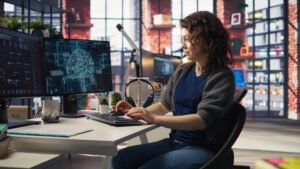 Freelance AI experts using machine learning and automation tools to optimise business workflows