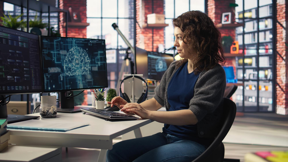Freelance AI experts using machine learning and automation tools to optimise business workflows