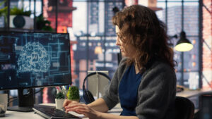 A Generative AI expert managing autonomous AI agents and multi-agent workflows in an enterprise environment